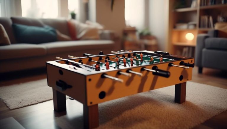 5 Best Foldable Foosball Tables for Compact Gaming Fun at Home