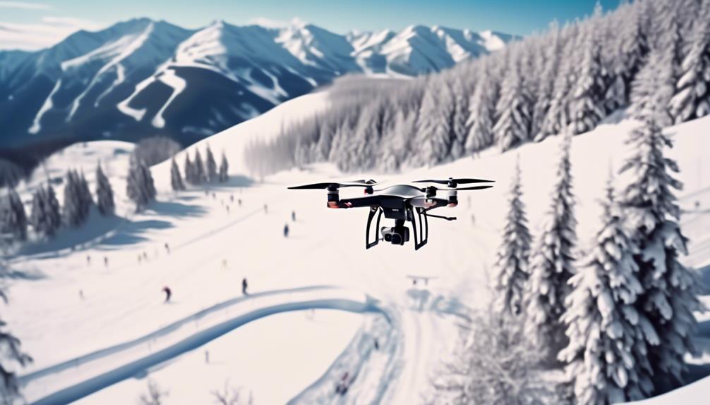 drone use at ski resorts
