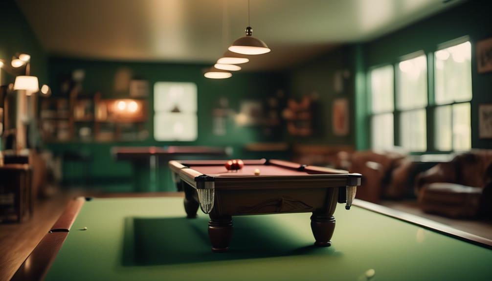 ideal pool table dimensions