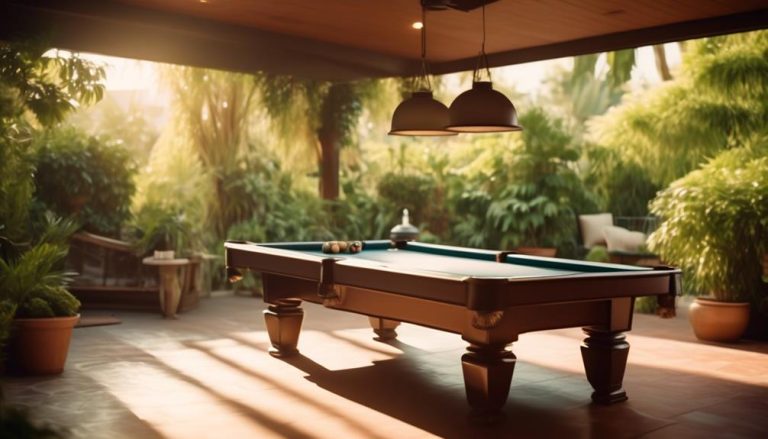 Can You Keep a Pool Table Outside