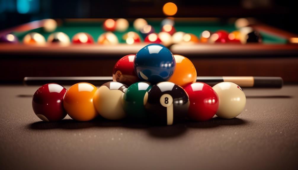 pool table equipment differences