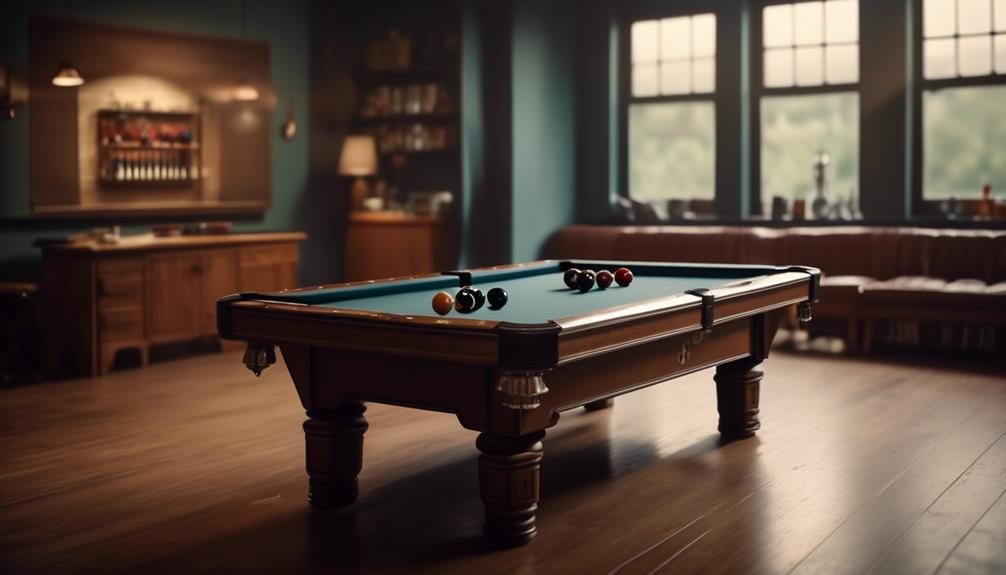 what-size-is-a-regulation-pool-table