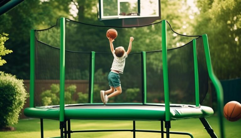 5 Best Trampolines With Basketball Hoop Attachment for Active Fun at Home