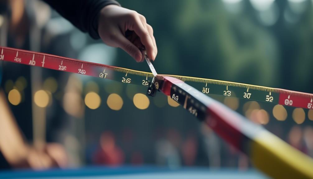 trampoline pole measurement guide