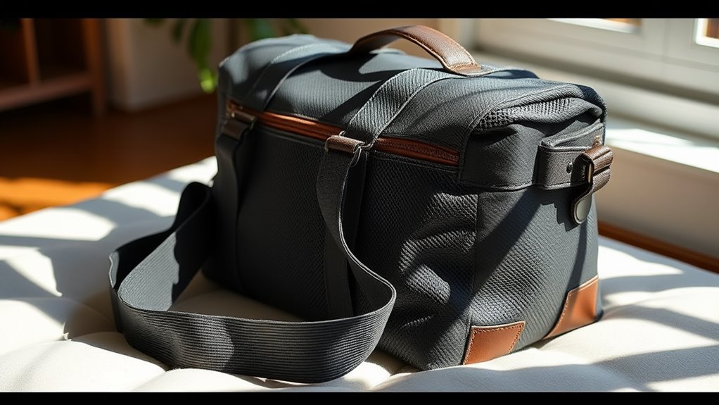 comfortable material and strap