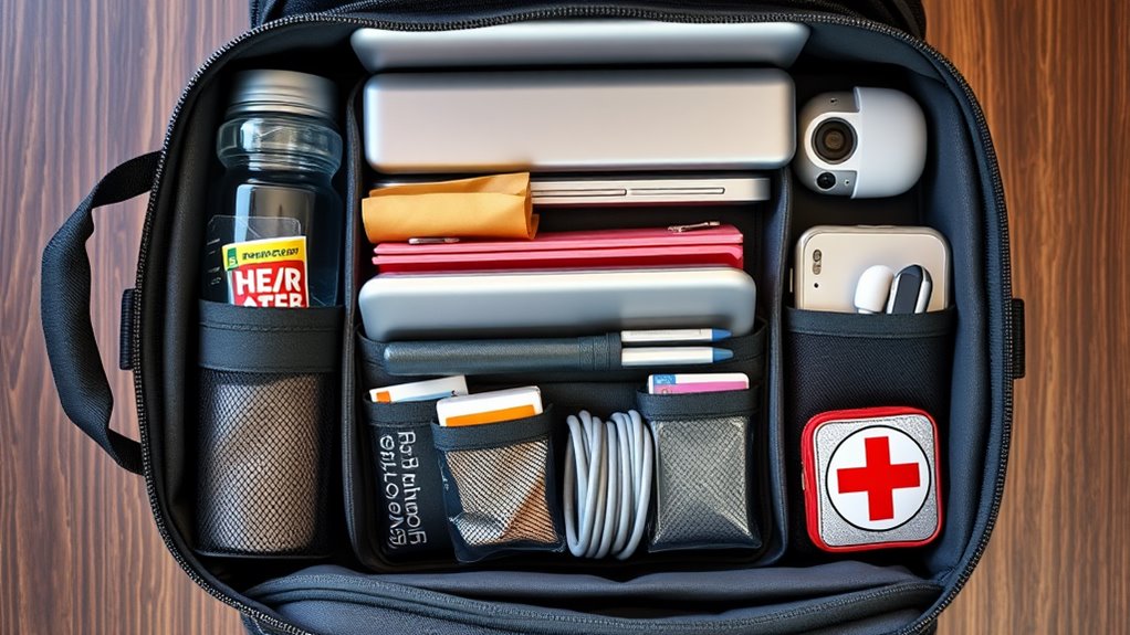 organize with compartments wisely