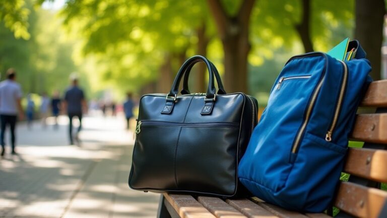 briefcase or backpack choice