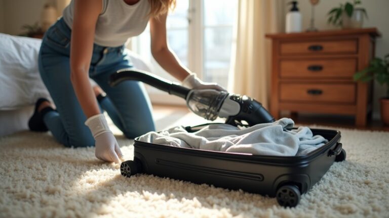 eliminate bed bugs suitcase