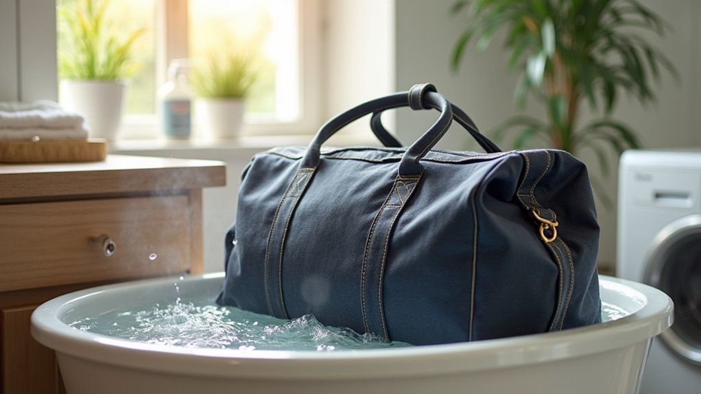 hand wash duffel bag