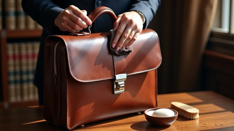 leather briefcase maintenance tips
