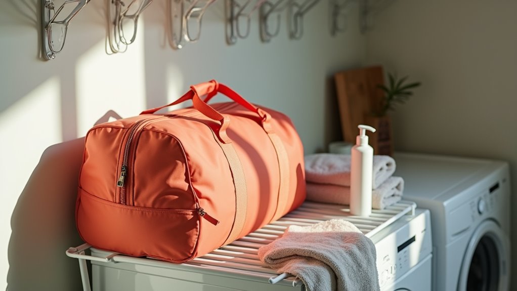 maintain duffel bag care