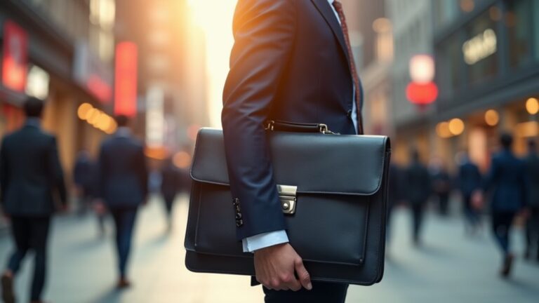 proper briefcase carrying technique