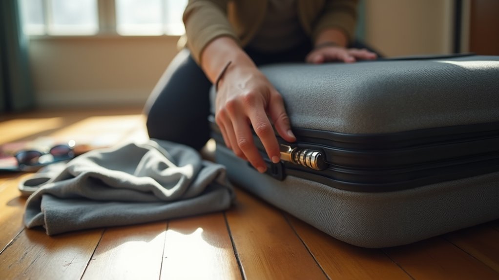 resetting suitcase lock issues