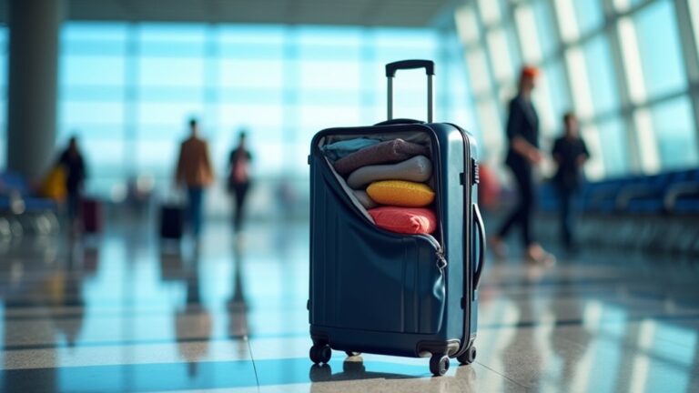 travel sized luggage for flights