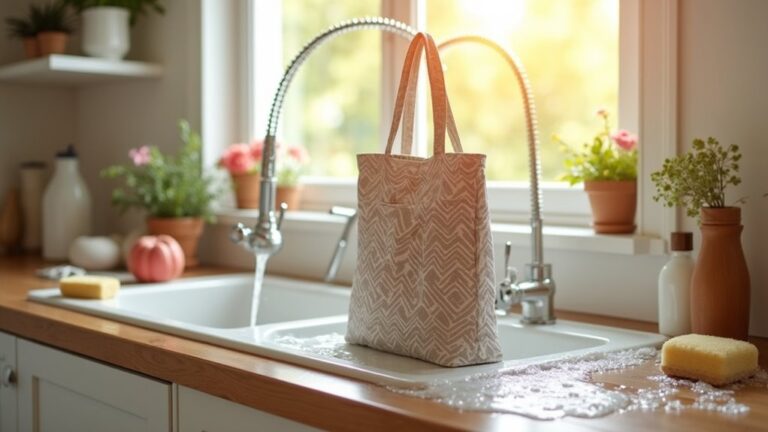 wash tote bag carefully